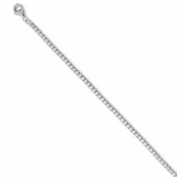 Seville SILVIA SMALL sølv tennis armbånd