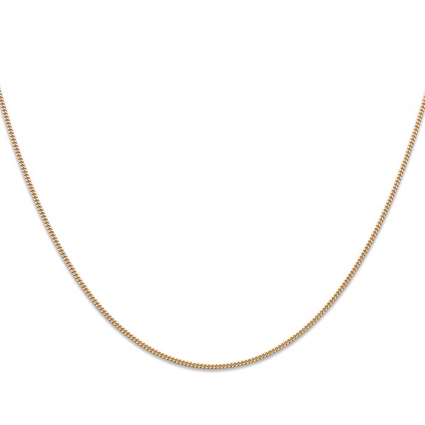 Panser kæde i 18 karat guld - 1,25 mm bred, 40 cm lang | Svedbom