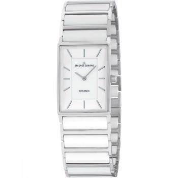 Model 1-1594E Jacques Lemans York Ceramic Batteridrevet quartz dame ur
