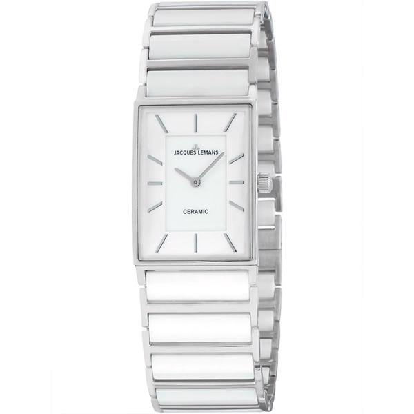 Model 1-1594E Jacques Lemans York Ceramic Batteridrevet quartz dame ur