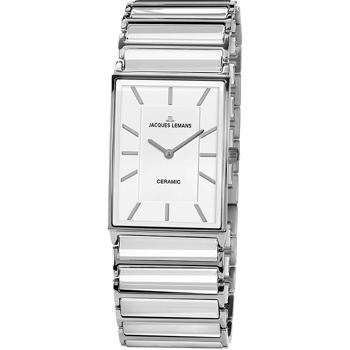 Model 1-1651E Jacques Lemans York Ceramic Batteridrevet quartz dame ur