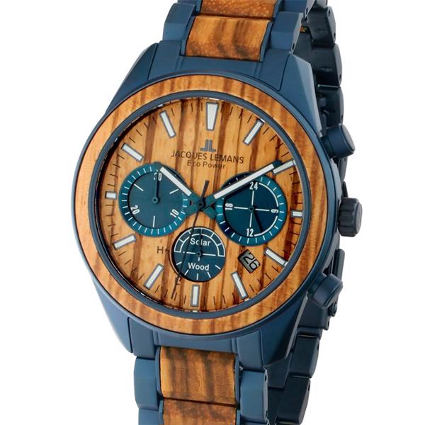 Model 1-2115P Jacques Lemans Solor Batteridrevet quartz herre ur