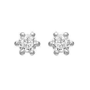 Ørestikker i sterling sølv med zirkonia, 3,5 mm – Støvring Design
