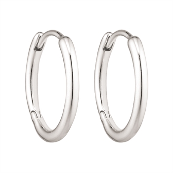 Creoler i sterling sølv, 1,6 x 14 mm – Støvring Design