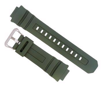 Casio original urrem i army grøn til M100A