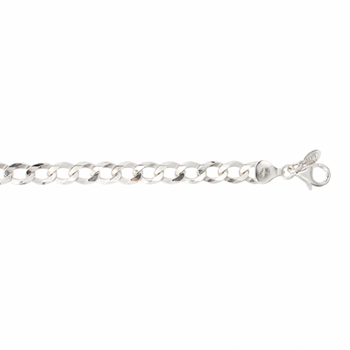 L&G forgyldt sterling sølv Panzer Armbånd