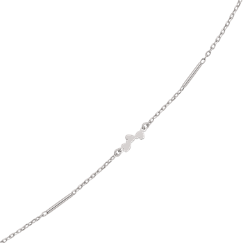 Armbånd i sterling sølv med hjerte – Støvring Design