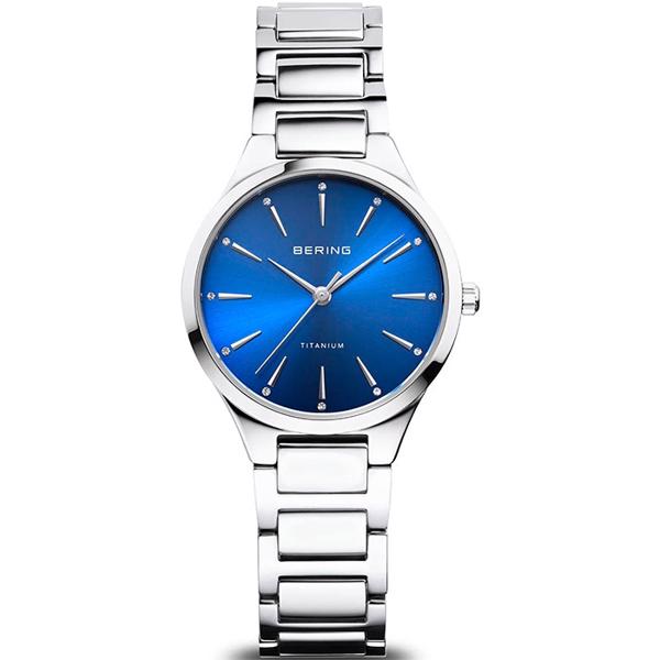 Model 15630-707 Bering Titanium quartz dame ur