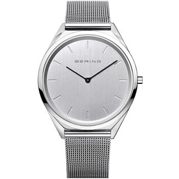 Bering 17039-000 herreur Ultra Slim med sølv urskive