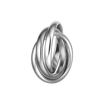 Aagaard Sterling sølv 3 i 1 fingerring