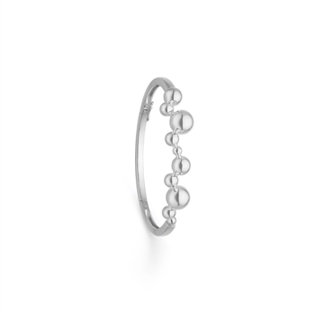 Randers Sølv kugle armring i sterling sølv, 18½ cm