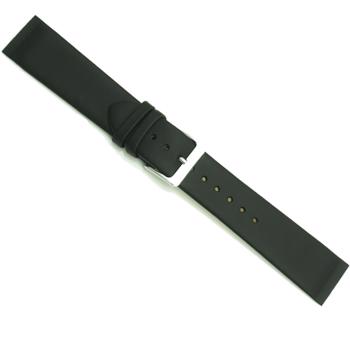 Mat sort glat kalveskinds special urrem til at skrue på (Skagen & Bering), 12-30 mm – urrem fra Houmann