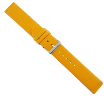 Glat sommer gul glat kalveskinds special urrem til at skrue på (Skagen & Bering), 16-22 mm – urrem fra Houmann