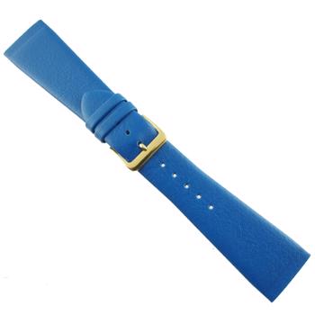 Glat blå glat kalveskinds special urrem til at skrue på (Skagen & Bering), 12-24 mm – urrem fra Houmann