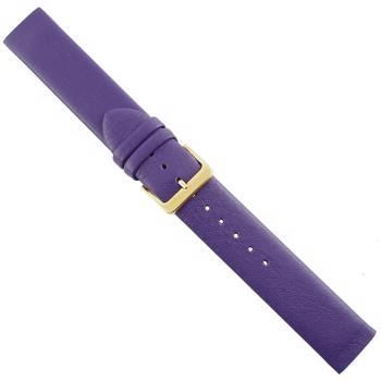 Glat lilla glat kalveskinds special urrem til at skrue på (Skagen & Bering), 16-22 mm – urrem fra Houmann