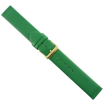 Glat grøn glat kalveskinds special urrem til at skrue på (Skagen & Bering), 16-22 mm – urrem fra Houmann