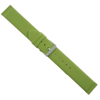 Glat limegrøn glat kalveskinds special urrem til at skrue på (Skagen & Bering), 16-22 mm – urrem fra Houmann