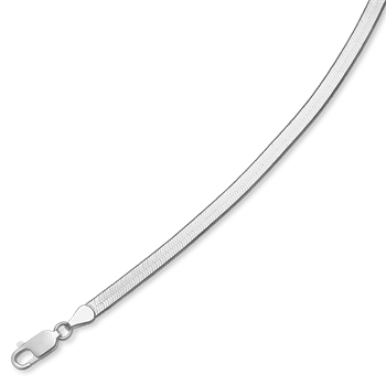 Armbånd i forgyldt sølv, 4,5 mm – Støvring Design