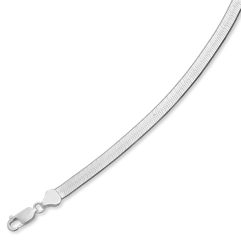 Armbånd i forgyldt sølv, 5,4 mm – Støvring Design