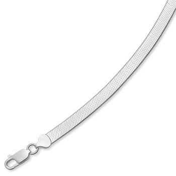 Armbånd i forgyldt sølv, 7,0 mm – Støvring Design