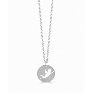 Dream Tag 925 Sterling sølv vedhæng med kæde blank