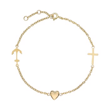Armbånd i 8 karat guld – Lund Copenhagen