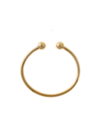 Armbånd med kugle i 8 karat guld – Lund Copenhagen