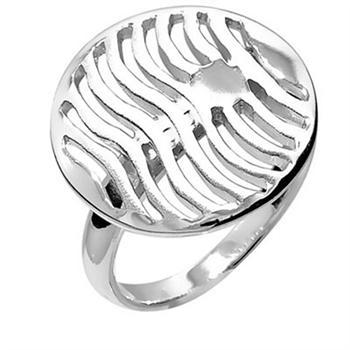 Solopgangs ring i sterling sølv