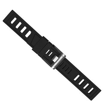 Gummirem FKM i sort, 20-22 mm – urrem fra Houmann