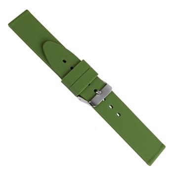 Silikone rem grøn, 18-22 mm – urrem fra Houmann