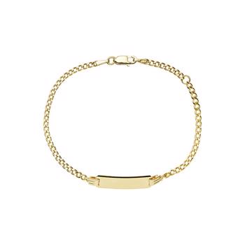 Armbånd med marguerit i 8 karat guld – Lund Copenhagen