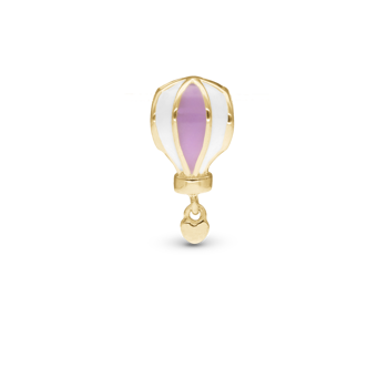 Christina 7th Heaven charm – forgyldt sølv, 4 mm til sølvarmbånd og Slim læder
