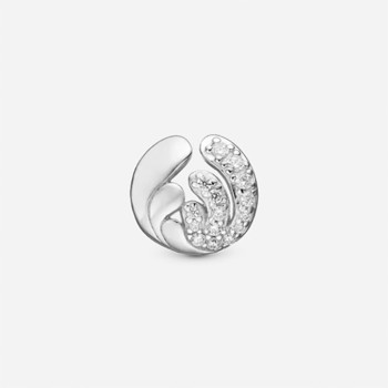 Christina Ocean Splash charm – sølv, 4 mm til sølvarmbånd og Slim læder