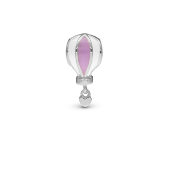 Christina 7th Heaven charm – sølv, 4 mm til sølvarmbånd og Slim læder