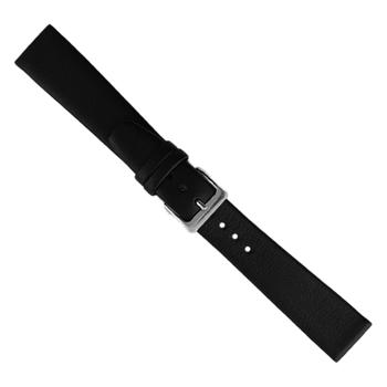 Urrem i sort kalv skind, 15-19 mm – urrem fra Houmann
