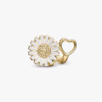 Christina Marguerite Bliss charm – forgyldt sølv, 6 mm til Classic læderarmbånd