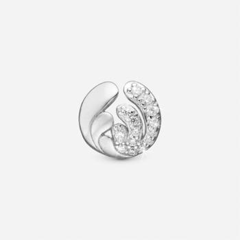 Christina Ocean Splash charm – sølv, 6 mm til Classic læderarmbånd