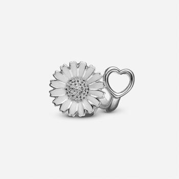 Christina Marguerite Bliss charm – sølv, 6 mm til Classic læderarmbånd