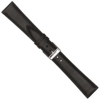 Urrem i sort glat Drake skind, 12-22 mm – urrem fra Houmann