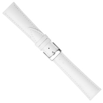 Urrem i hvid glat Drake skind, 12-22 mm – urrem fra Houmann