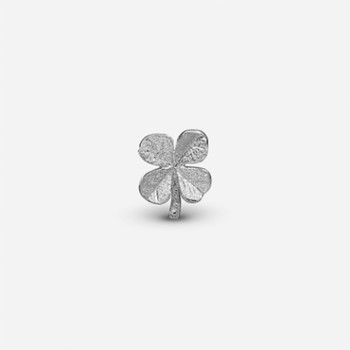 Christina Four Leaf Clover Single ørestik (single) – sølv