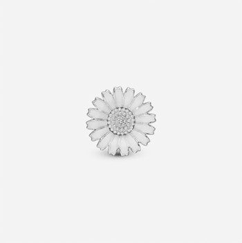 Christina Marguerite 8 mm Single ørestik (single) – sølv