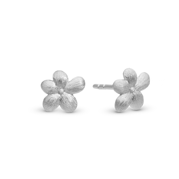 Christina Graceful Flowers Stud ørestikker – sølv
