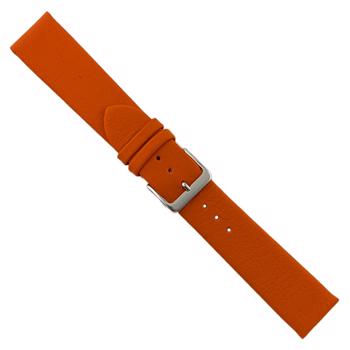 Urrem i orange kalveskind, 12-24 mm – urrem fra Houmann