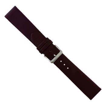 Urrem i bordeaux kalv skind, 16-24 mm – urrem fra Houmann