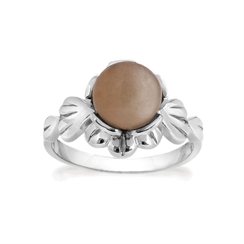 Rabinovich Crown Imperial sterling sølv fingerring med Månesten