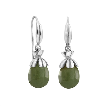 Rabinovich Crown Imperial sterling sølv øreringe med serpentine