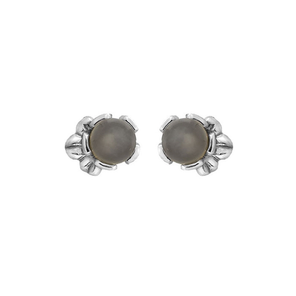 Rabinovich Crown Imperial sterling sølv øreringe med Månesten