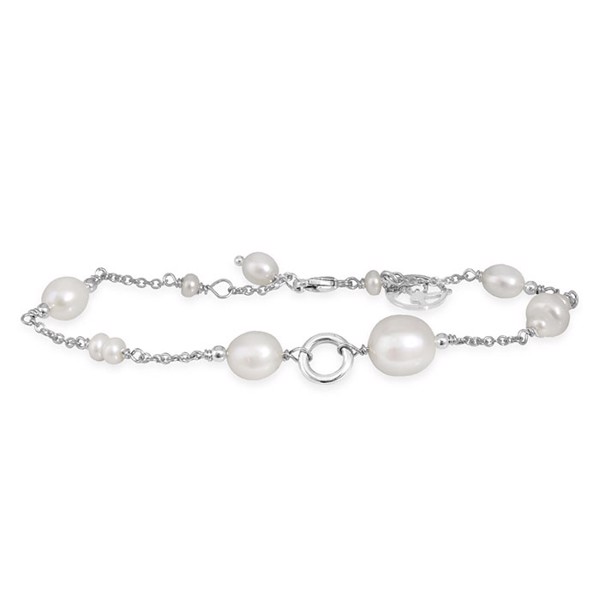 Rabinovich Melrose sterling sølv armbånd med ferskvandsperler