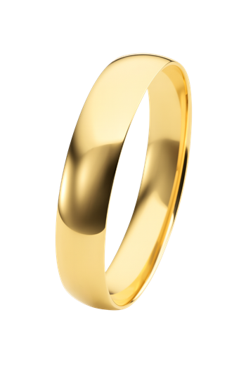 Love 8 karat guld Vielsesring, 5 mm